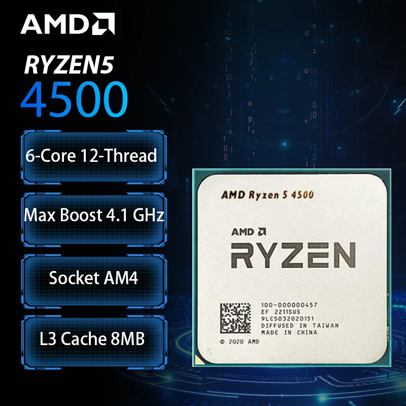 New  AMD Ryzen 5 4500  Desktop - Amd Cpu Ryzen 5 review and price