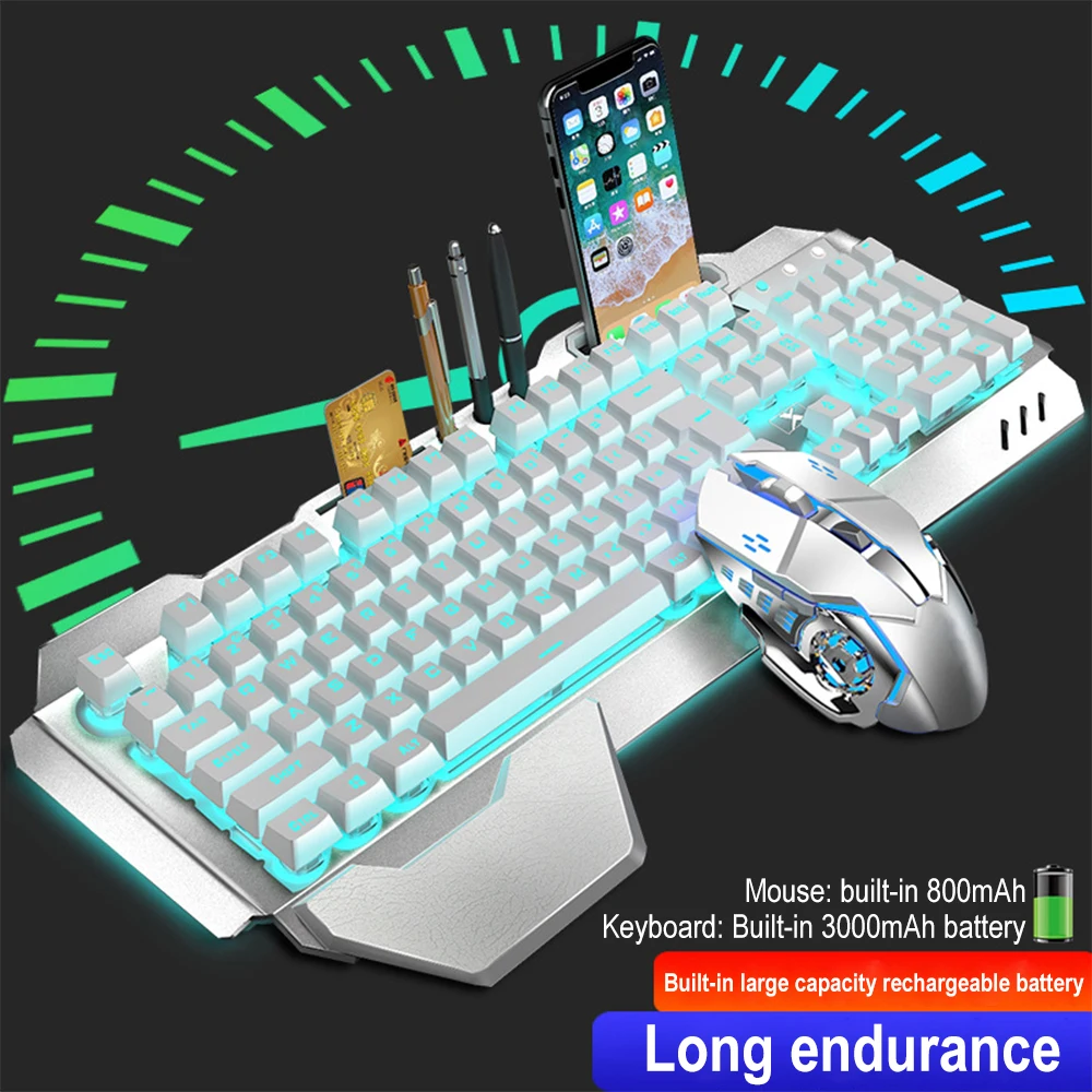 K680 Rechargeable 2.4G wireles - Gaming Keyboard Mini review and price