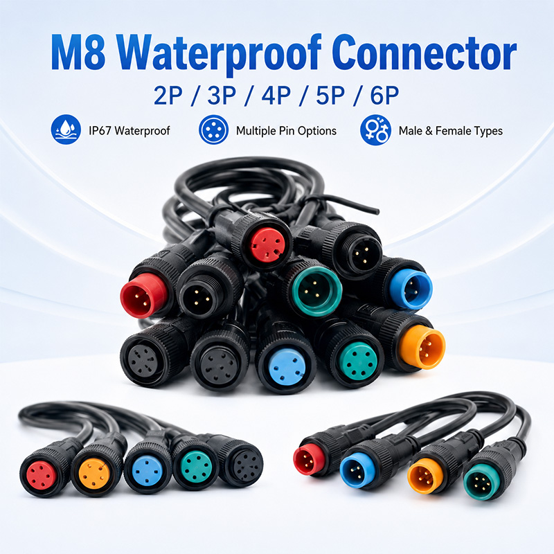 4Pcs M8 Waterproof Connector S - Aviator Connector Kit review and price