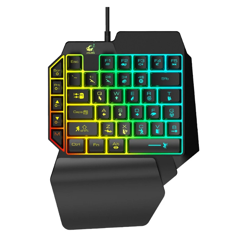 K15 one-handed keyboard Gun Go - Gaming Keyboard Ebay review and price