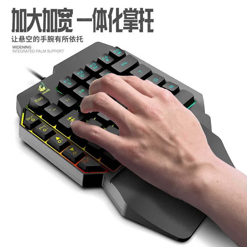 K15 one-handed keyboard Gun Go - Gaming Keyboard Ebay review and price