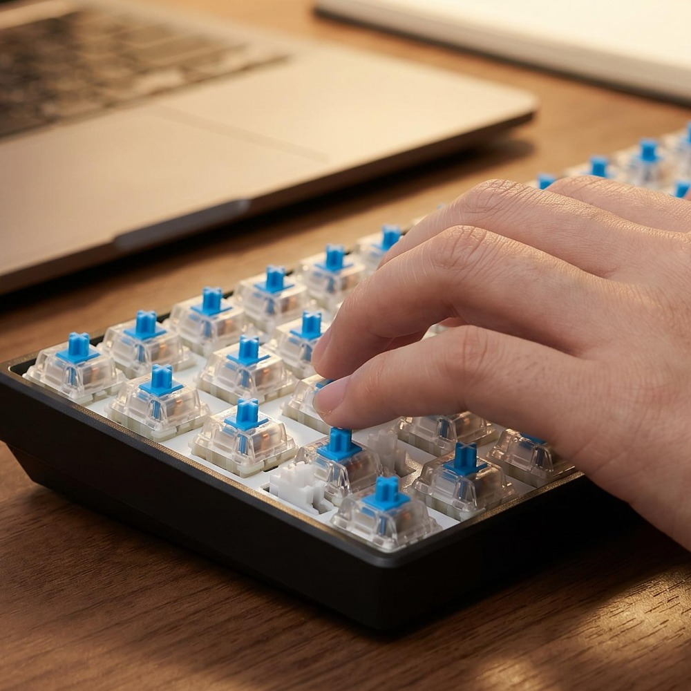 10/20Pcs Blue/Red/Tea Axis DIY - Keyboard Gaming Blue Switch review and price