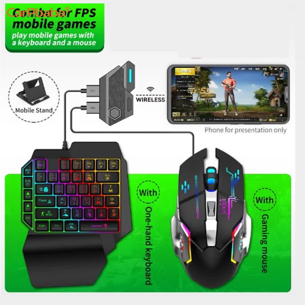 Gamepad Mobile PUBG Controller - Gaming Keyboard And Mouse Converter For Mobile review and price