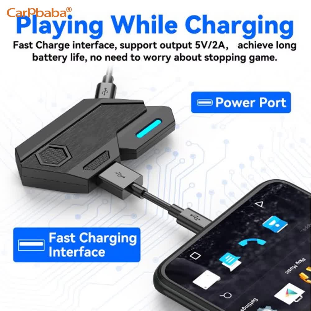 Gamepad Mobile PUBG Controller - Gaming Keyboard And Mouse Converter For Mobile review and price