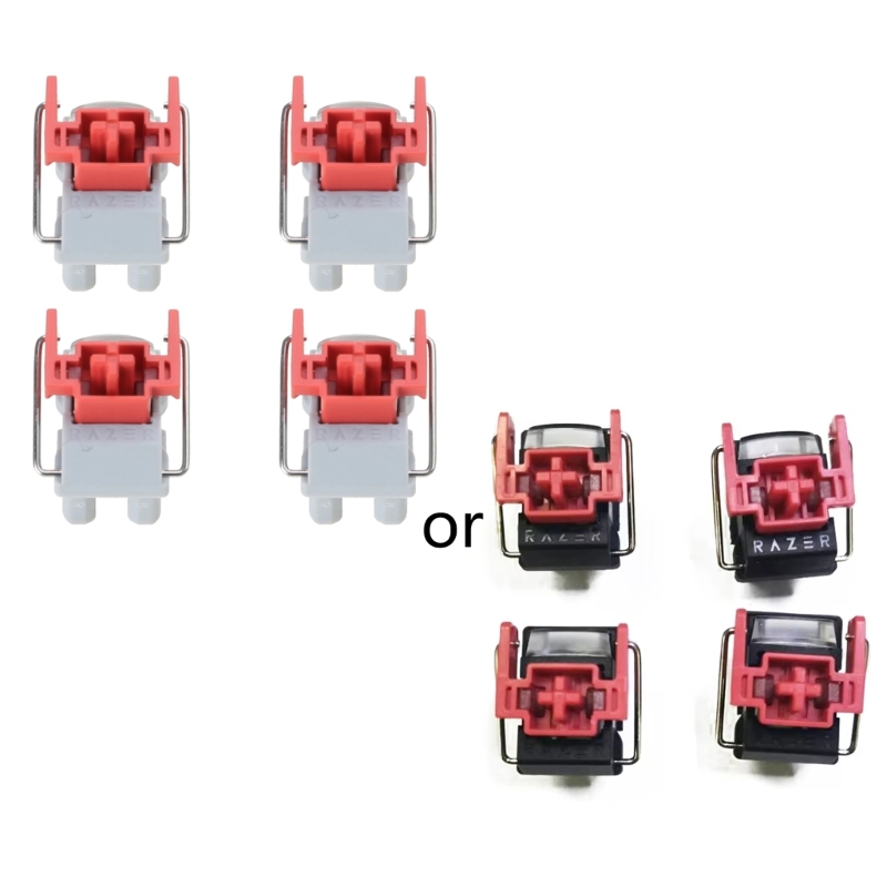 4Pcs V2 Slient Liner Red Optic - Gaming Keyboard Hot Swappable review and price