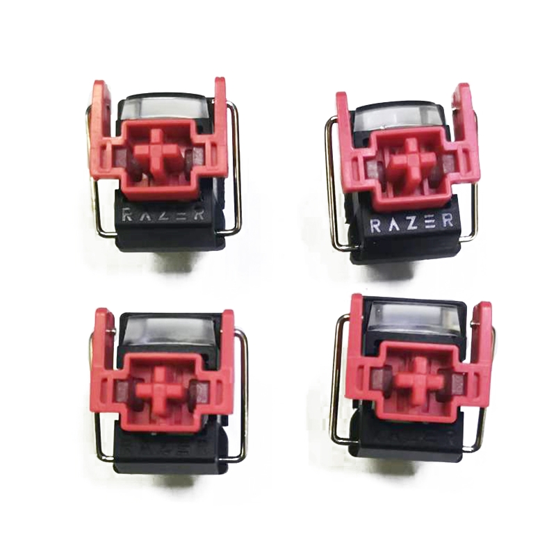 4Pcs V2 Slient Liner Red Optic - Gaming Keyboard Hot Swappable review and price