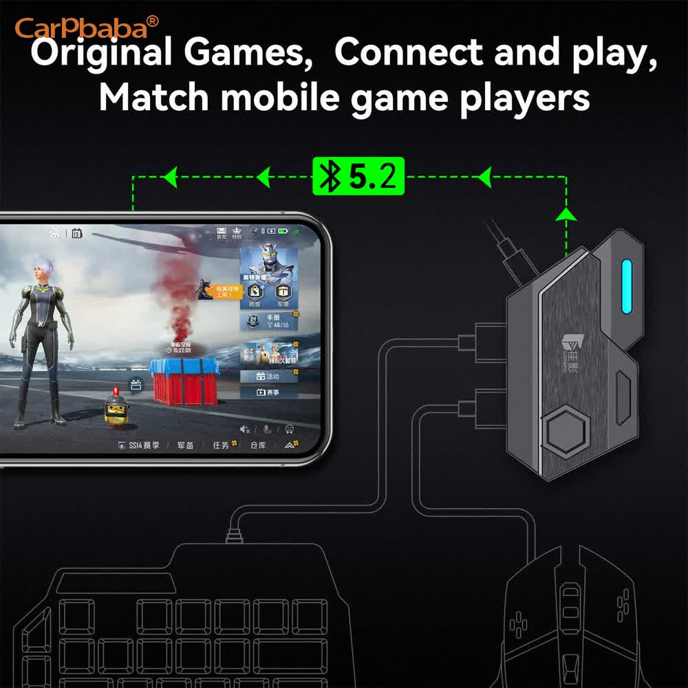 Mix SE/Lite Mouse & Keyboard C - Gaming Keyboard And Mouse Converter For Mobile review and price