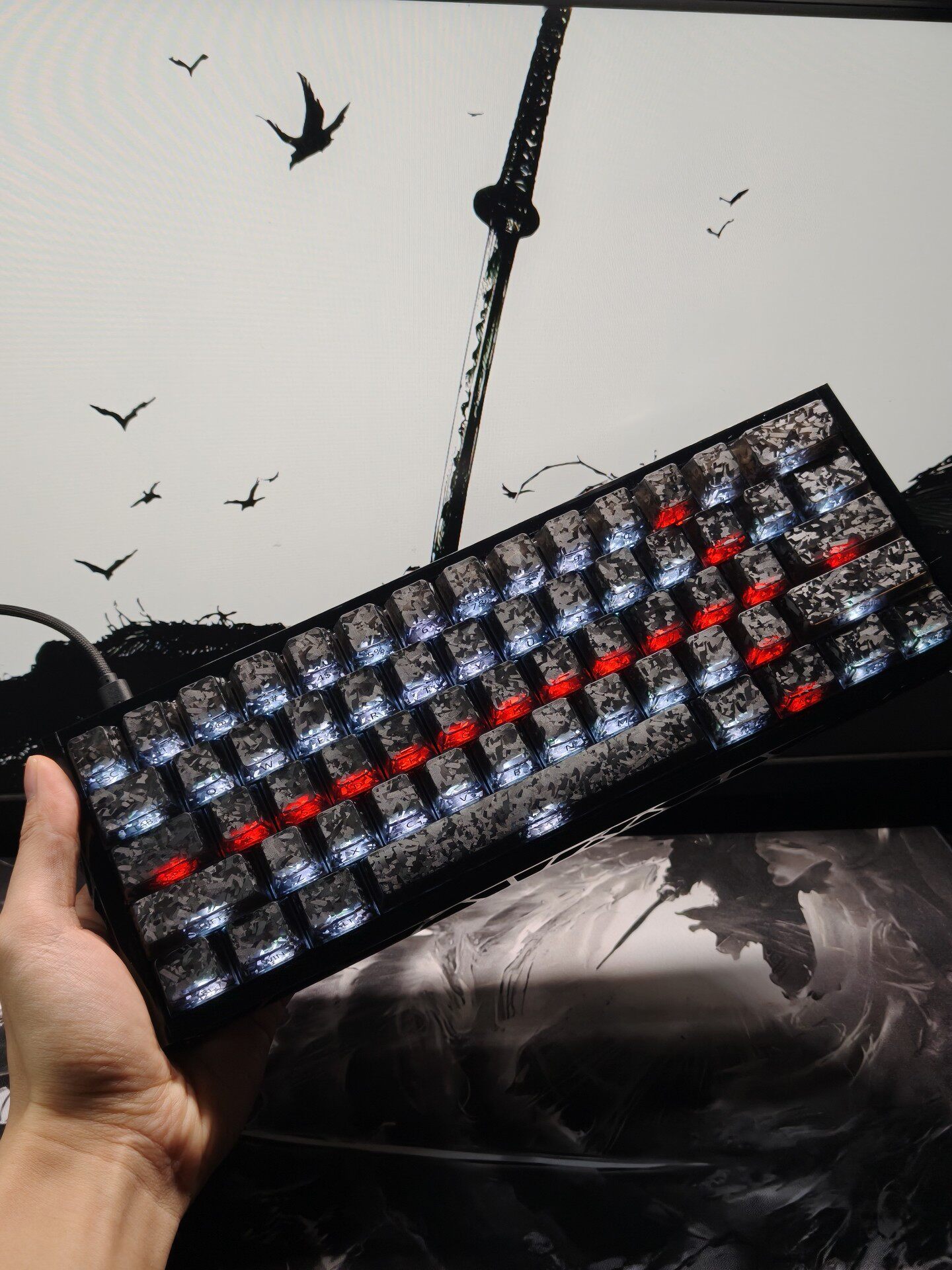 Custom 60% Layout Compact Gami - Gaming Keyboard No Number Pad review and price