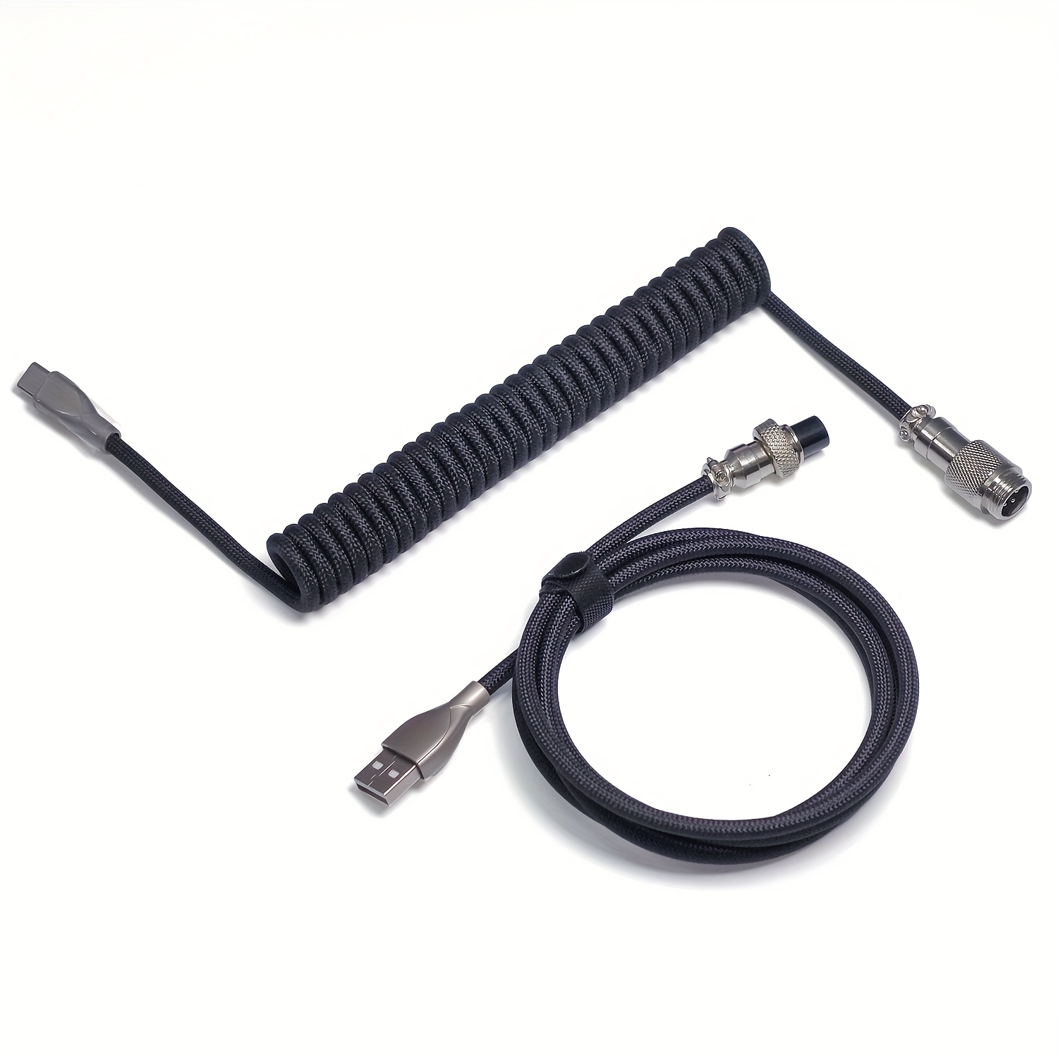 Mechanical Keyboard Coiled Cab - Gaming Keyboard Type C review and price