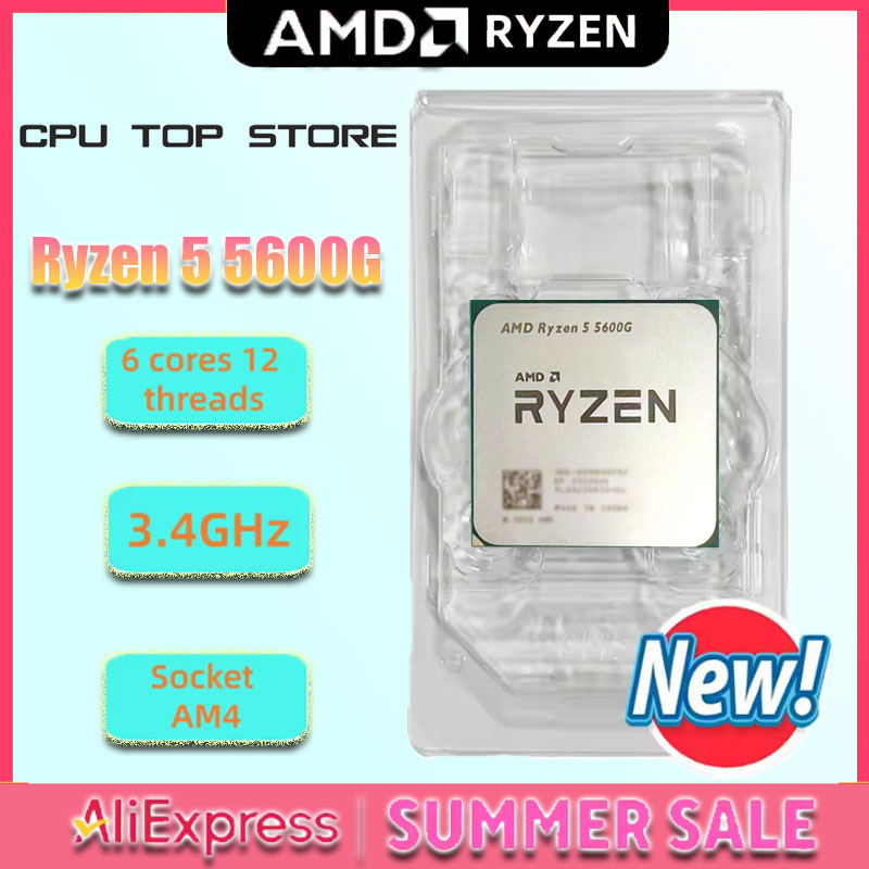 AMD Ryzen 5 5600G 6C/12T 4.4GH - Amd Cpu Ryzen 5 review and price