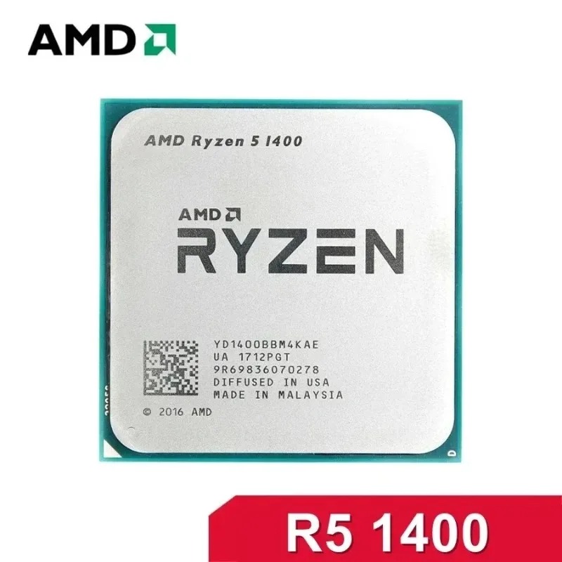 AMD Ryzen 5 1400 100% Brand Ne - Amd Cpu Ryzen 5 review and price