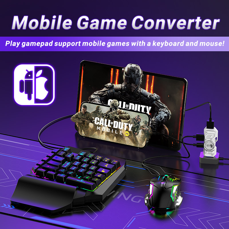 Mobile Games Converter Kit Mob - Gaming Keyboard And Mouse Converter For Mobile review and price