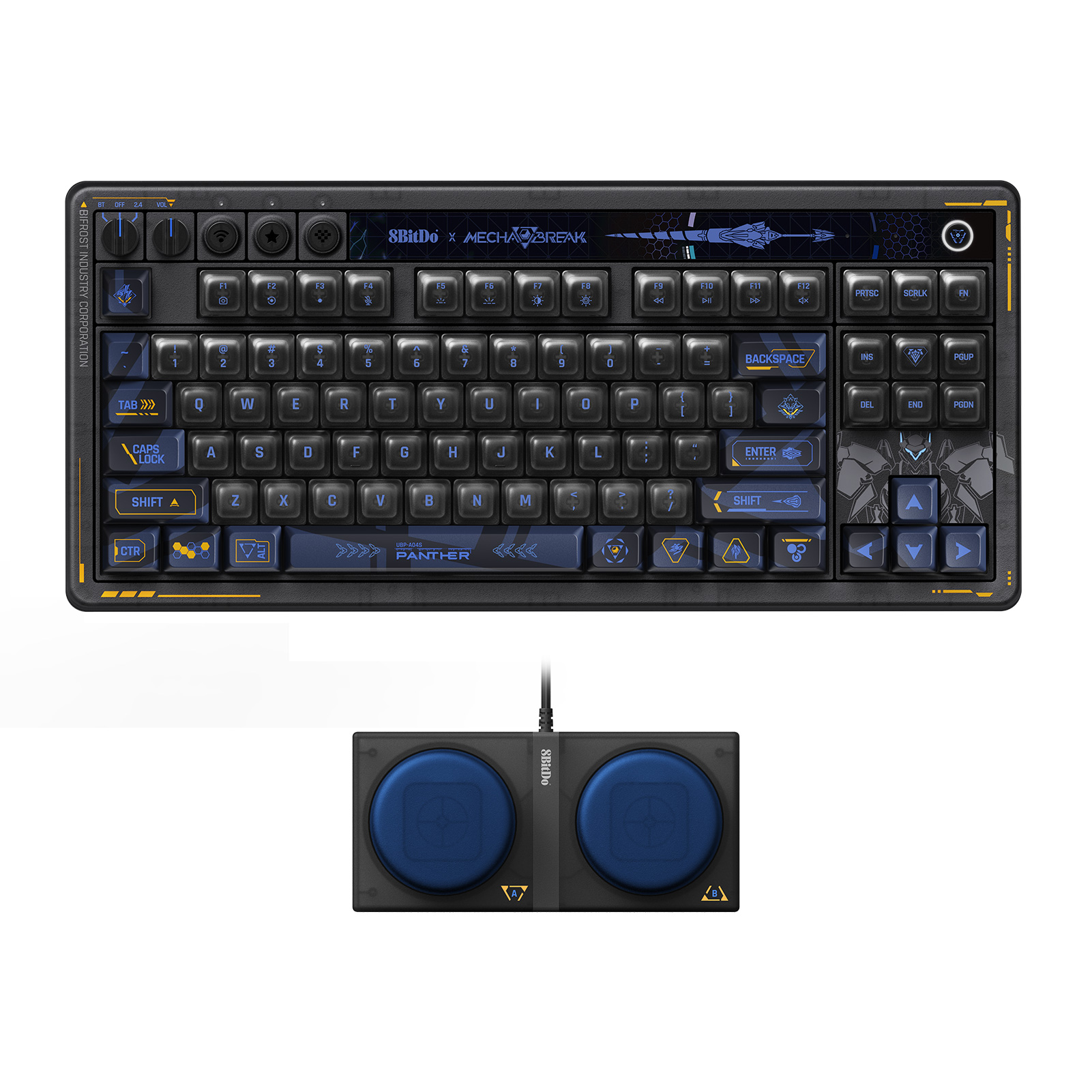 8BitDo Retro 87 Mechanical Key - Gaming Keyboard Hot Swappable review and price