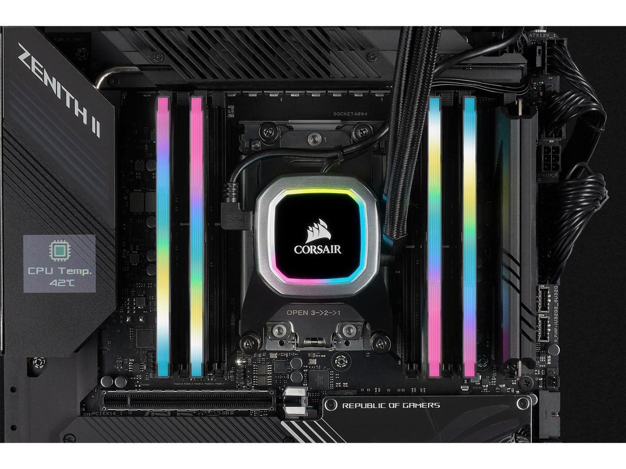 CORSAIR Vengeance RGB Pro SL 3 - Corsair Ram Vengeance 32Gb review and price